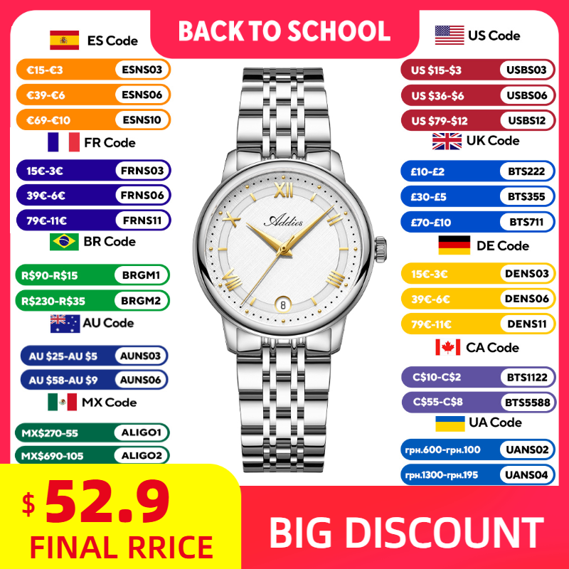 ADDIES New Luxury Woman‘s Watc - Luxury Watch For Sale 评论和价格