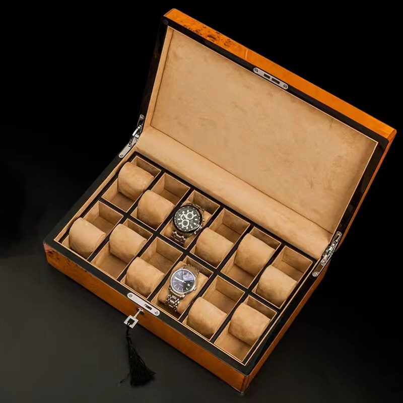 New Wood Watch Display With Lo - Luxury Watch Image 评论和价格
