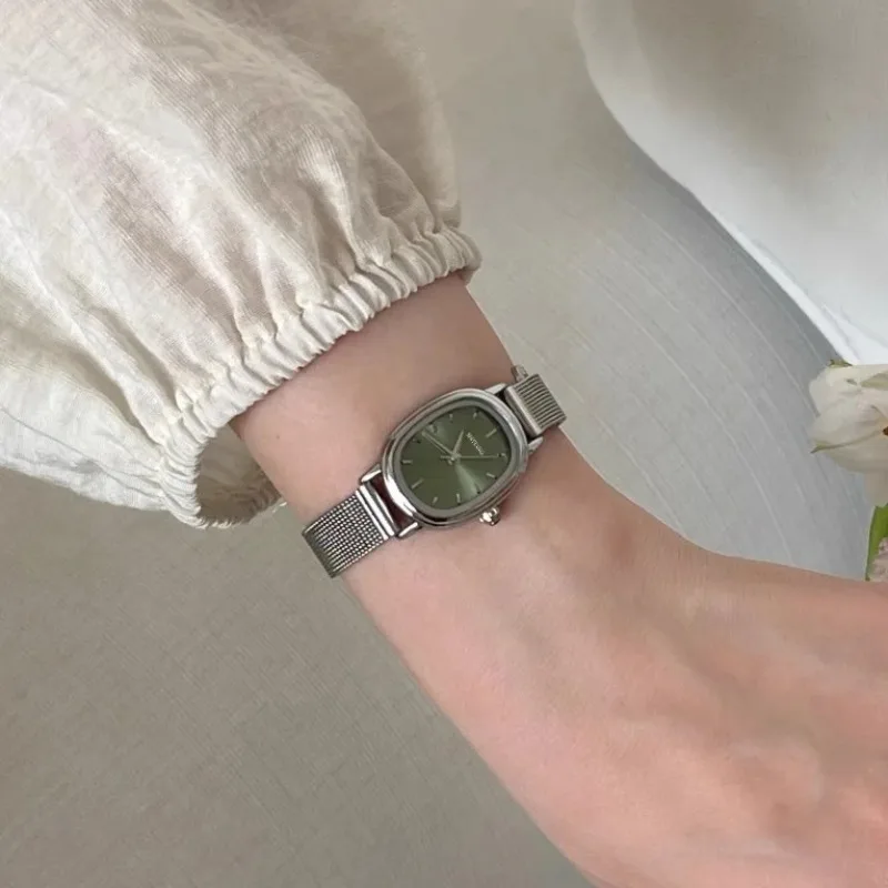 Small Oval Dial Green Watch Si - Luxury Watch For Sale 评论和价格