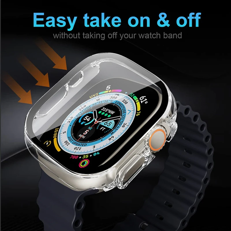 Glass+case For Apple Watch Ult - Luxury Watch Apple 评论和价格